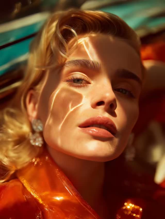 Warm editorial portrait illustrating a prepared visual reference frame
